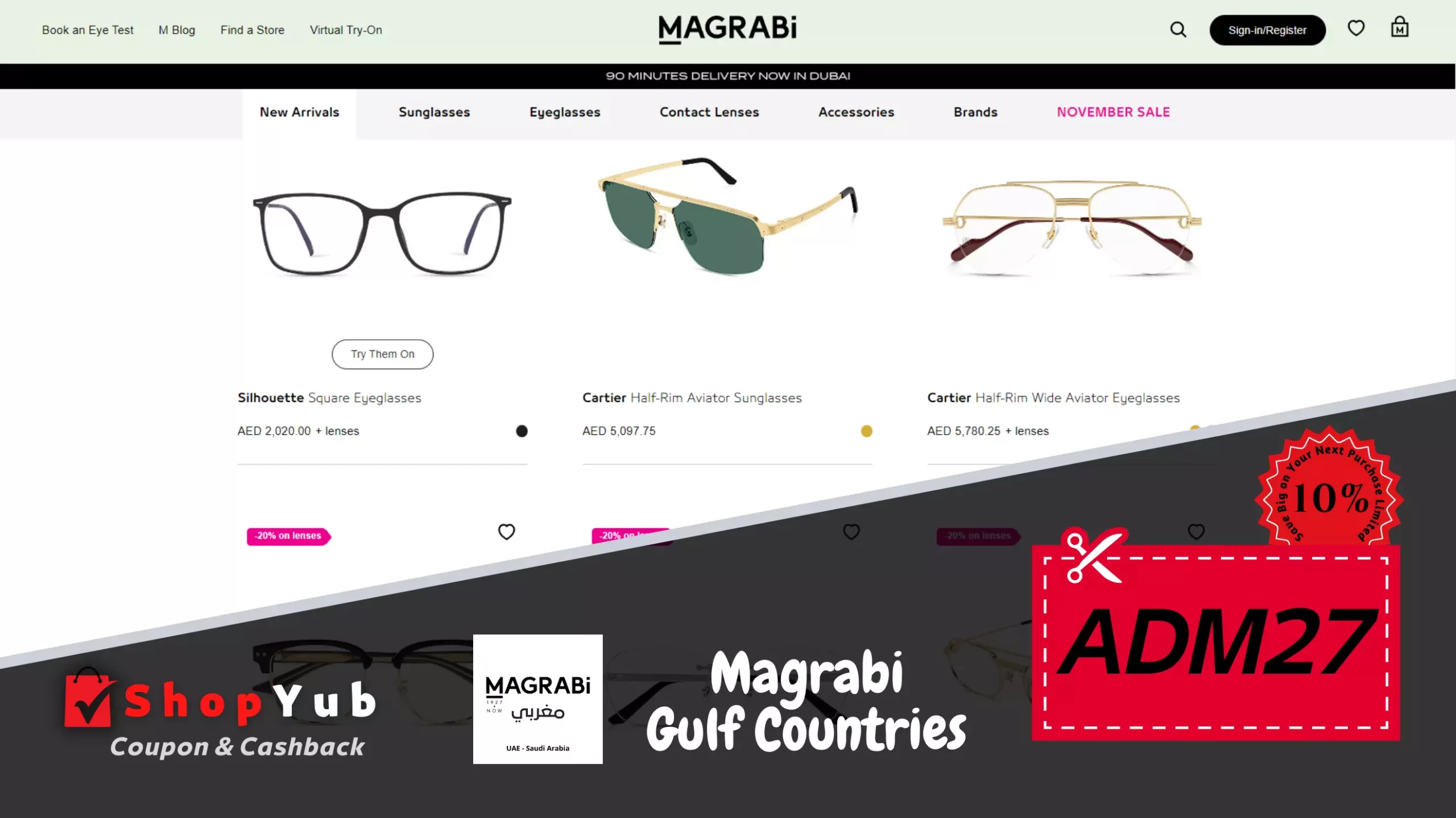 Use Magrabi Coupon Code: ADM27 | Verified Coupons for KSA | 10% Off Magrabi Discount Codes Jewelry online | Jan 2026.
