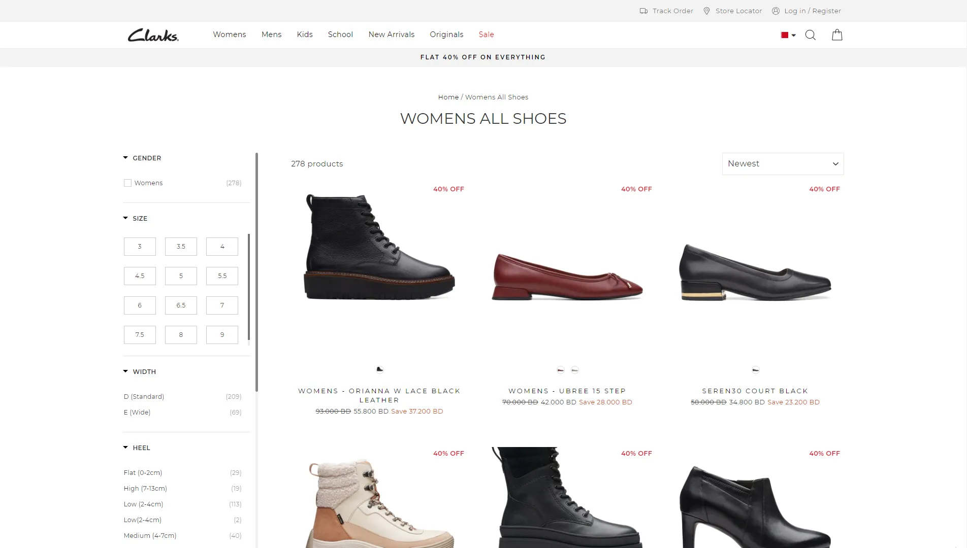 Clarks Stores Banner