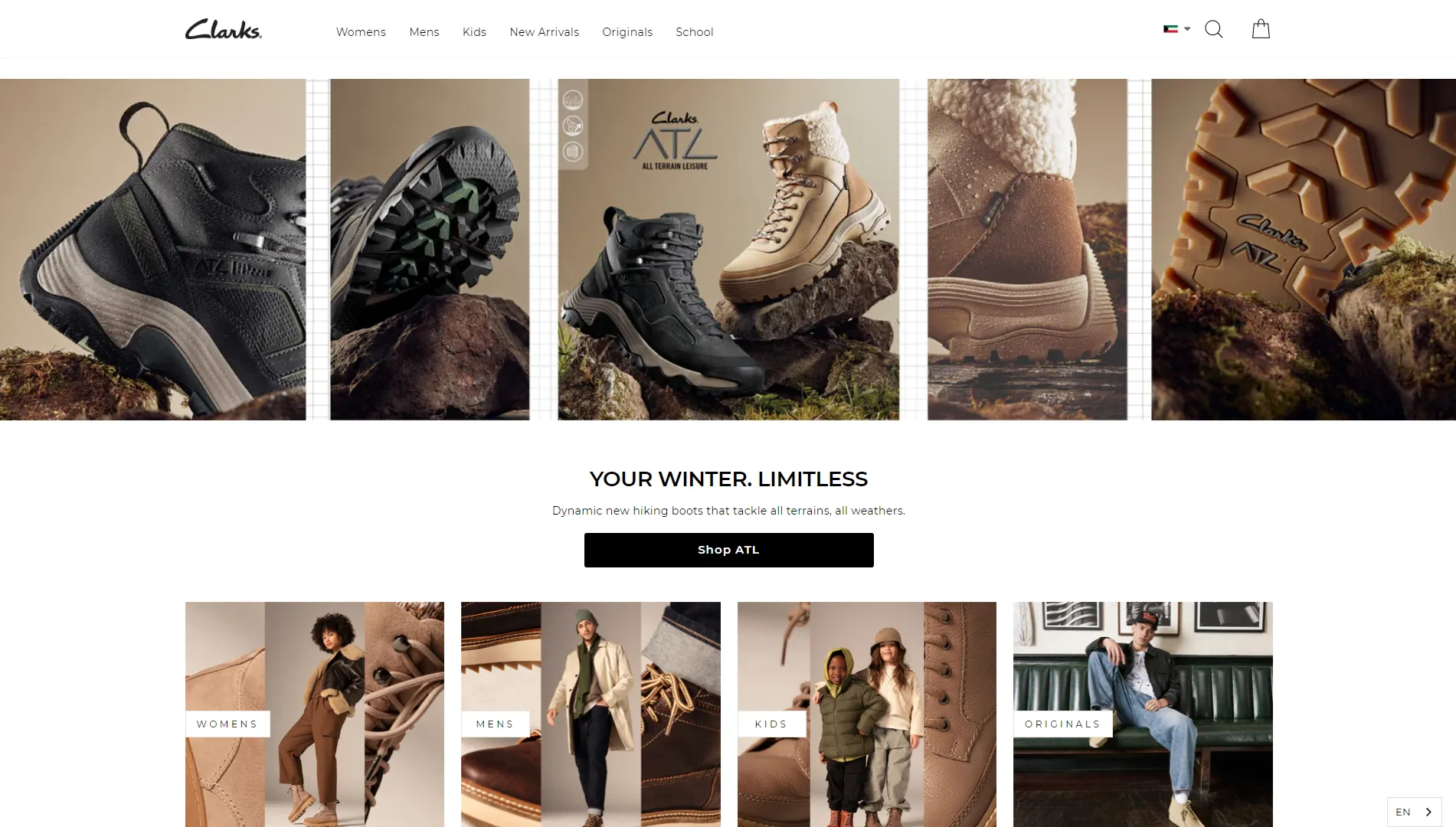 Clarks Stores Banner