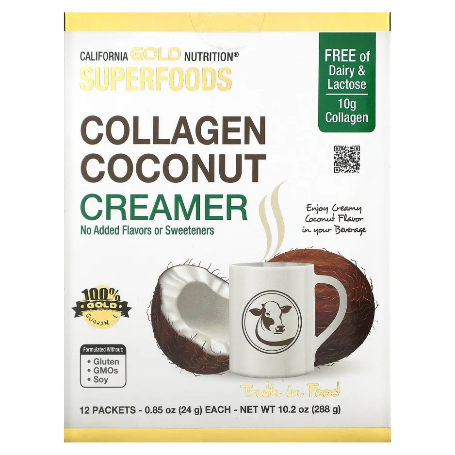Superfoods Collagen Coconut Creamer Packets logo