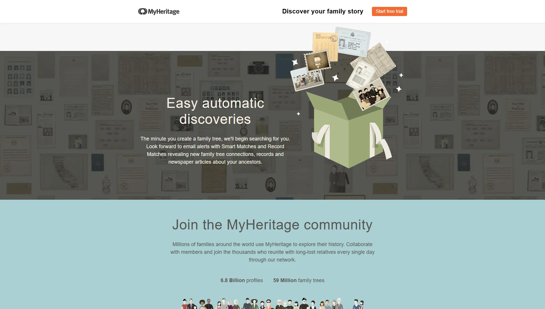 My Heritage DNA logo