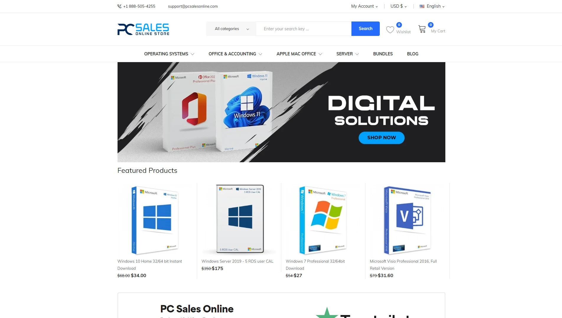 PC Sales Online logo