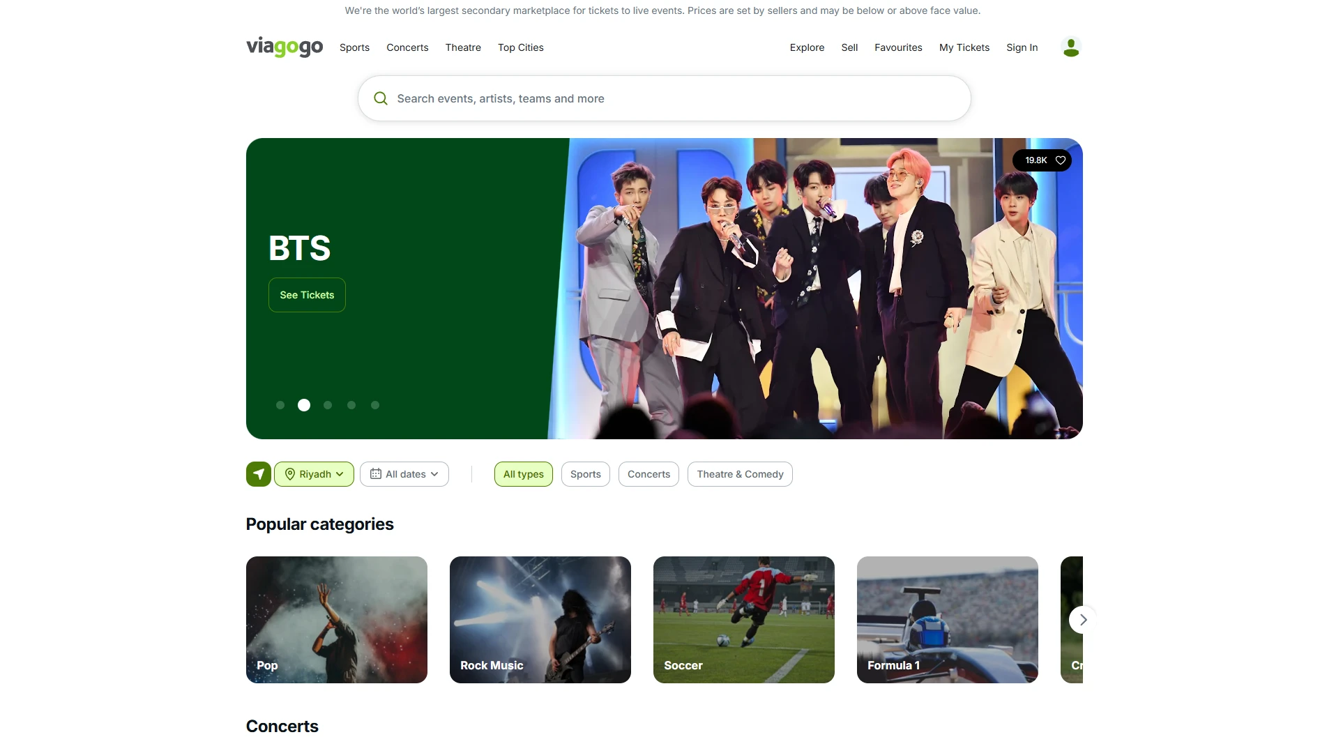 Viagogo logo