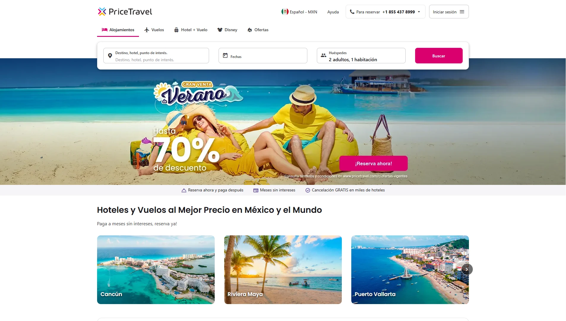 Price Travel Banner