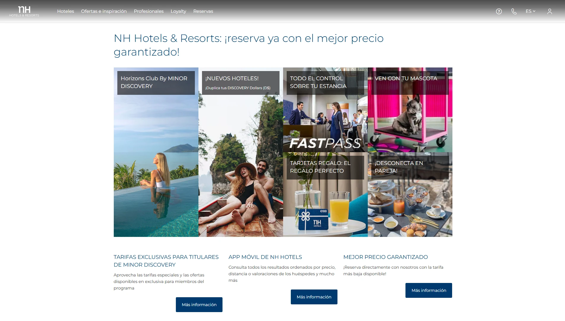 NH Hotels Banner
