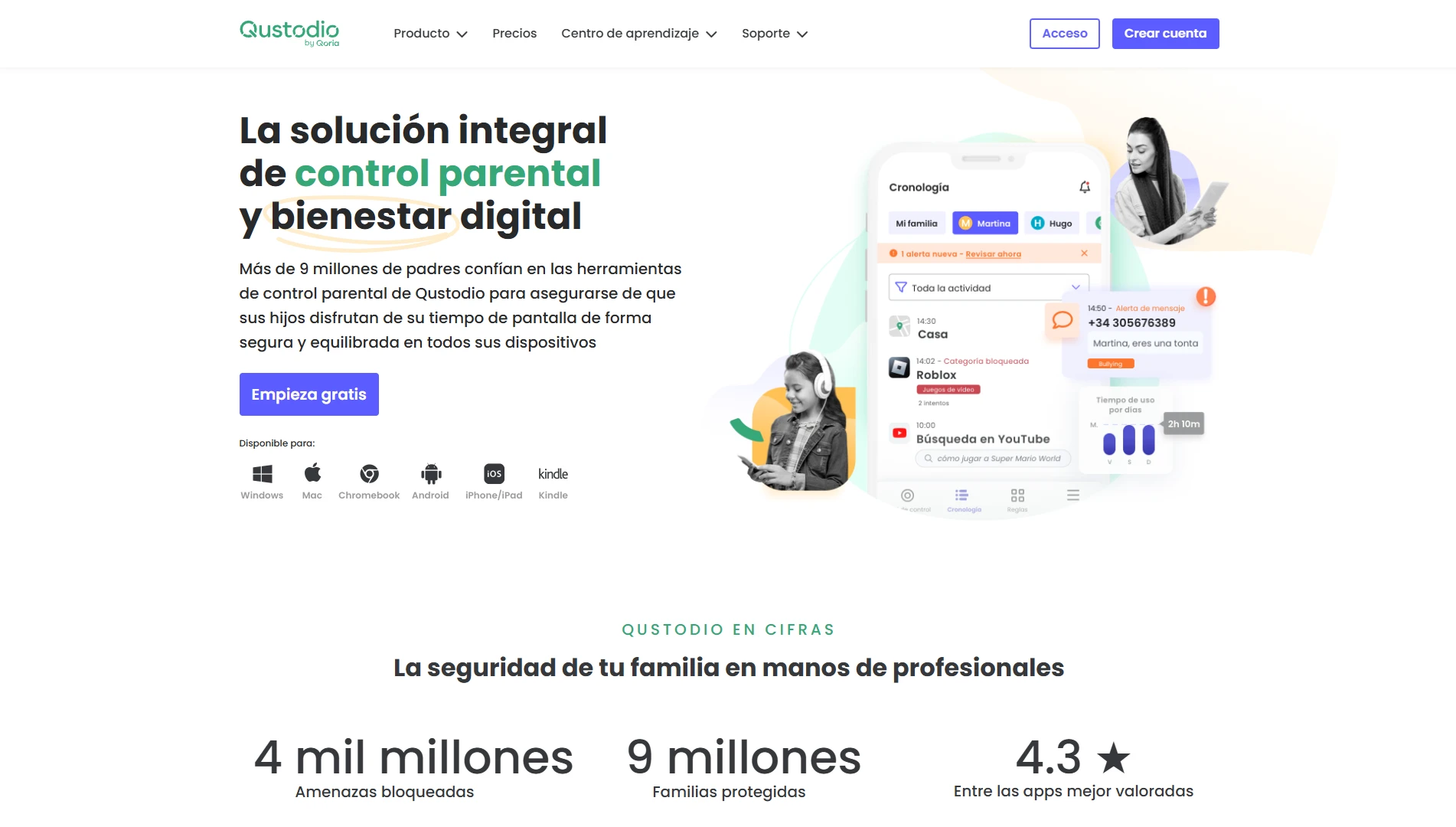 Qustodio Banner