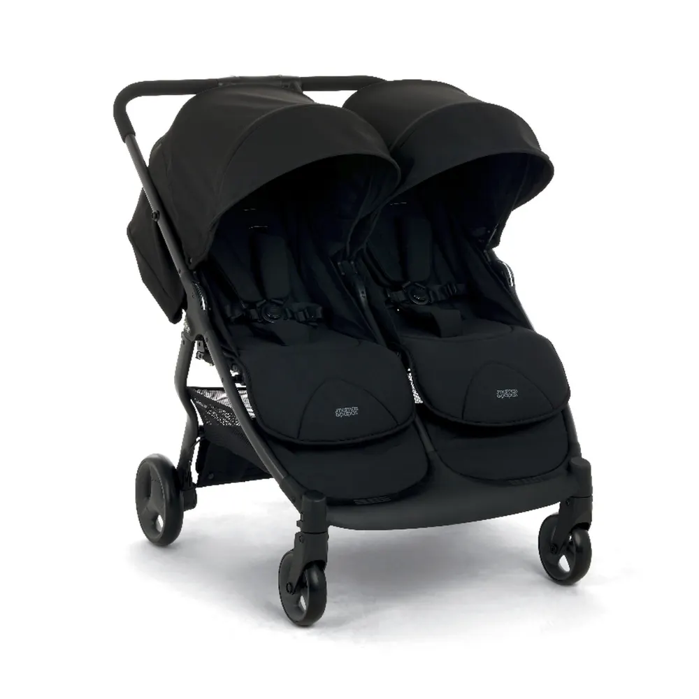 Stroller Armadillo Twin Folding Black