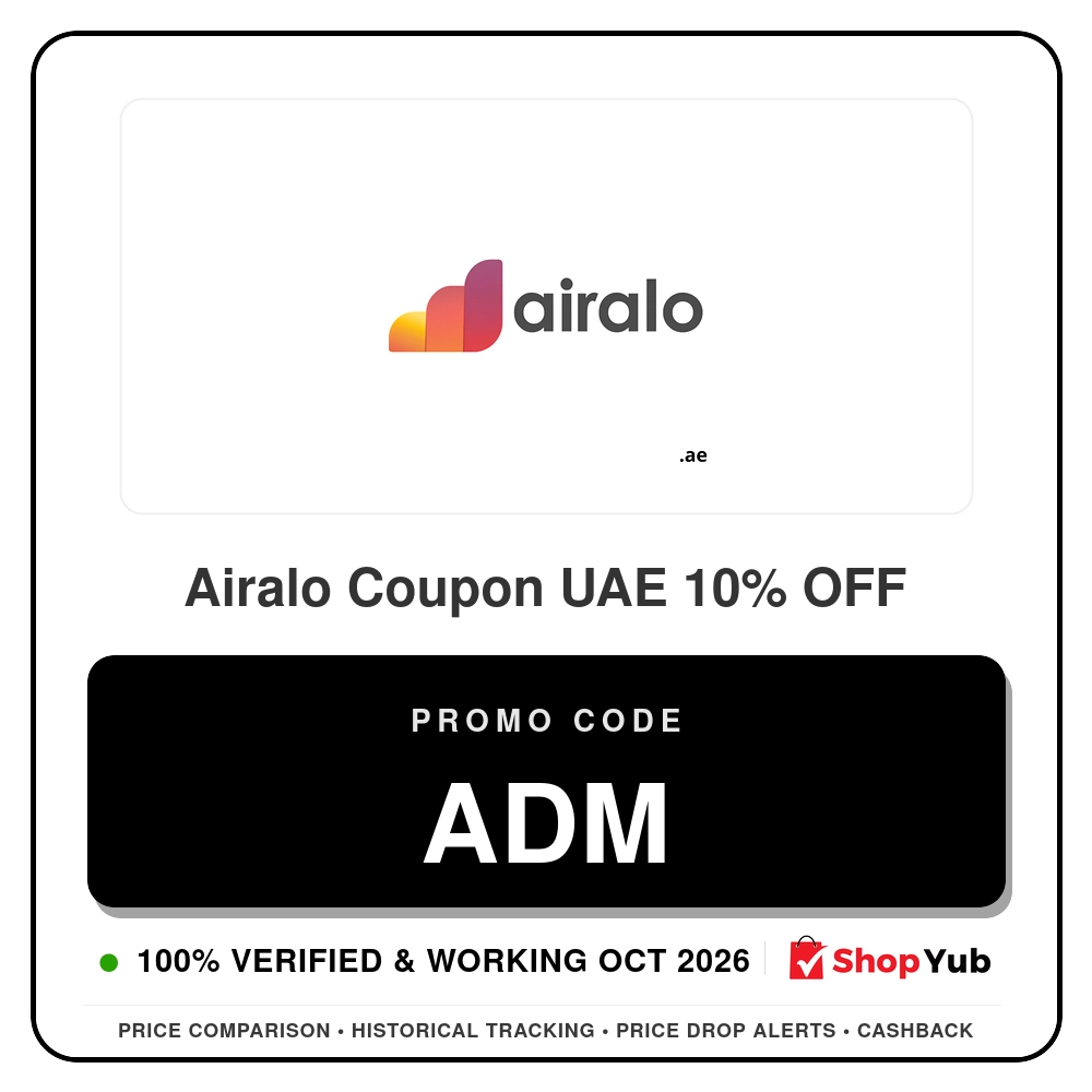 Verified Airalo Coupon UAE 10% OFF - Promo Code: ADM - 2026