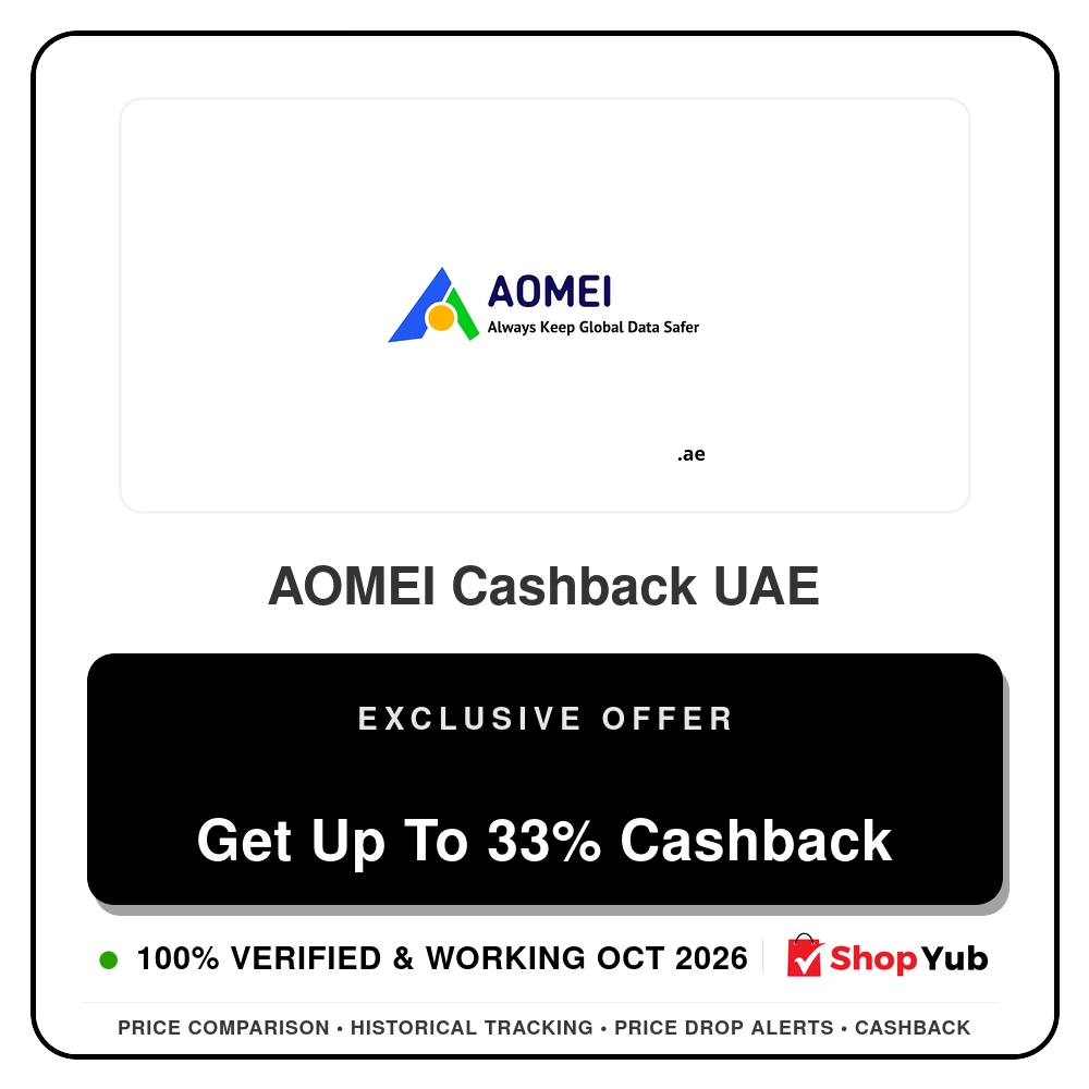 Verified AOMEI Cashback UAE - Exclusive Offer - 2026