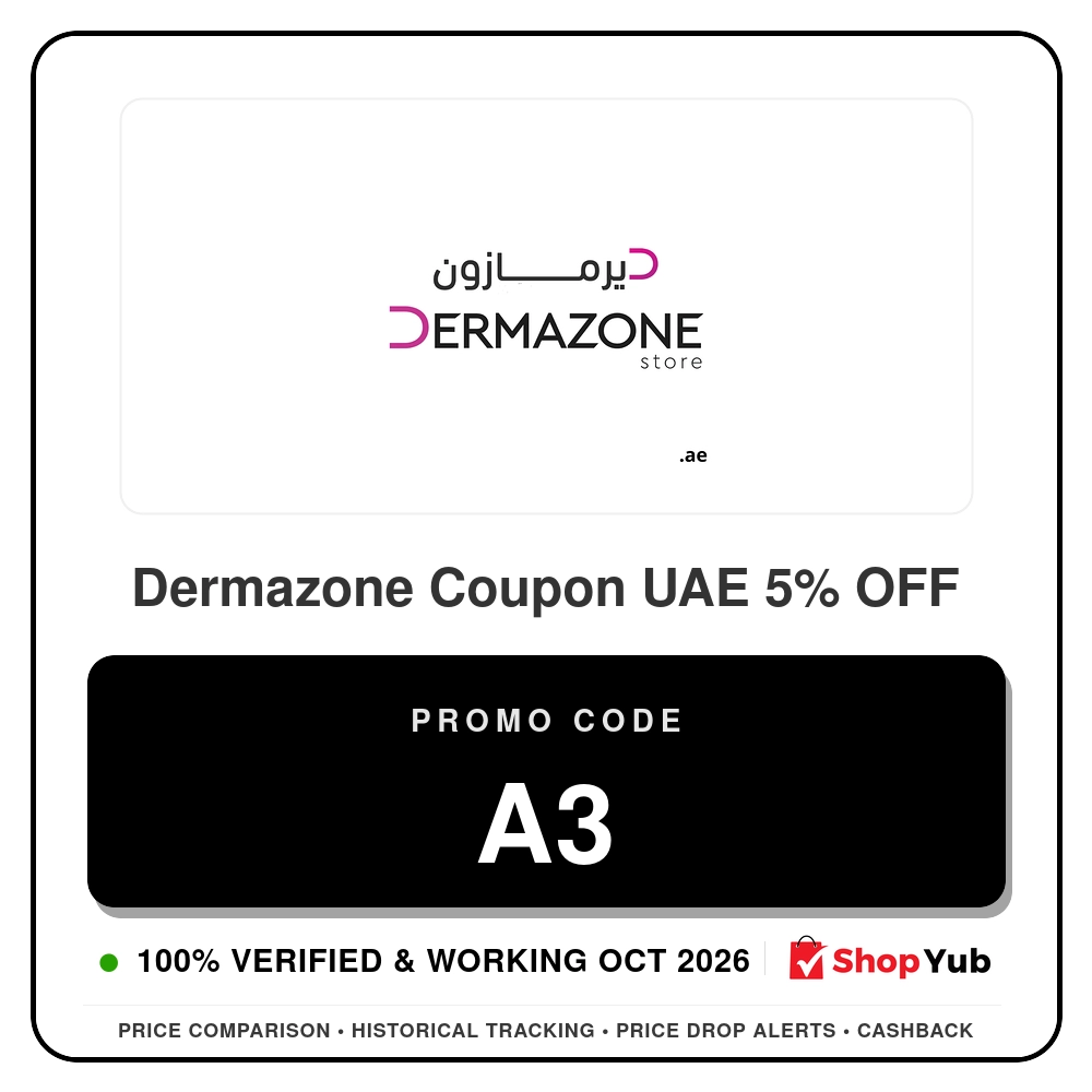 Verified Dermazone Coupon UAE 5% OFF - Promo Code: A3 - 2026