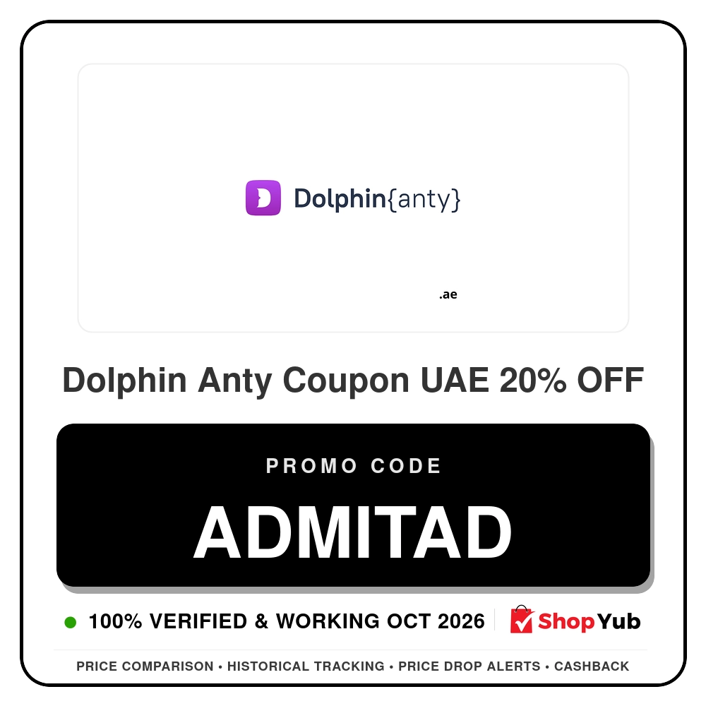 Verified Dolphin Anty Coupon UAE 20% OFF - Promo Code: ADMITAD - 2026
