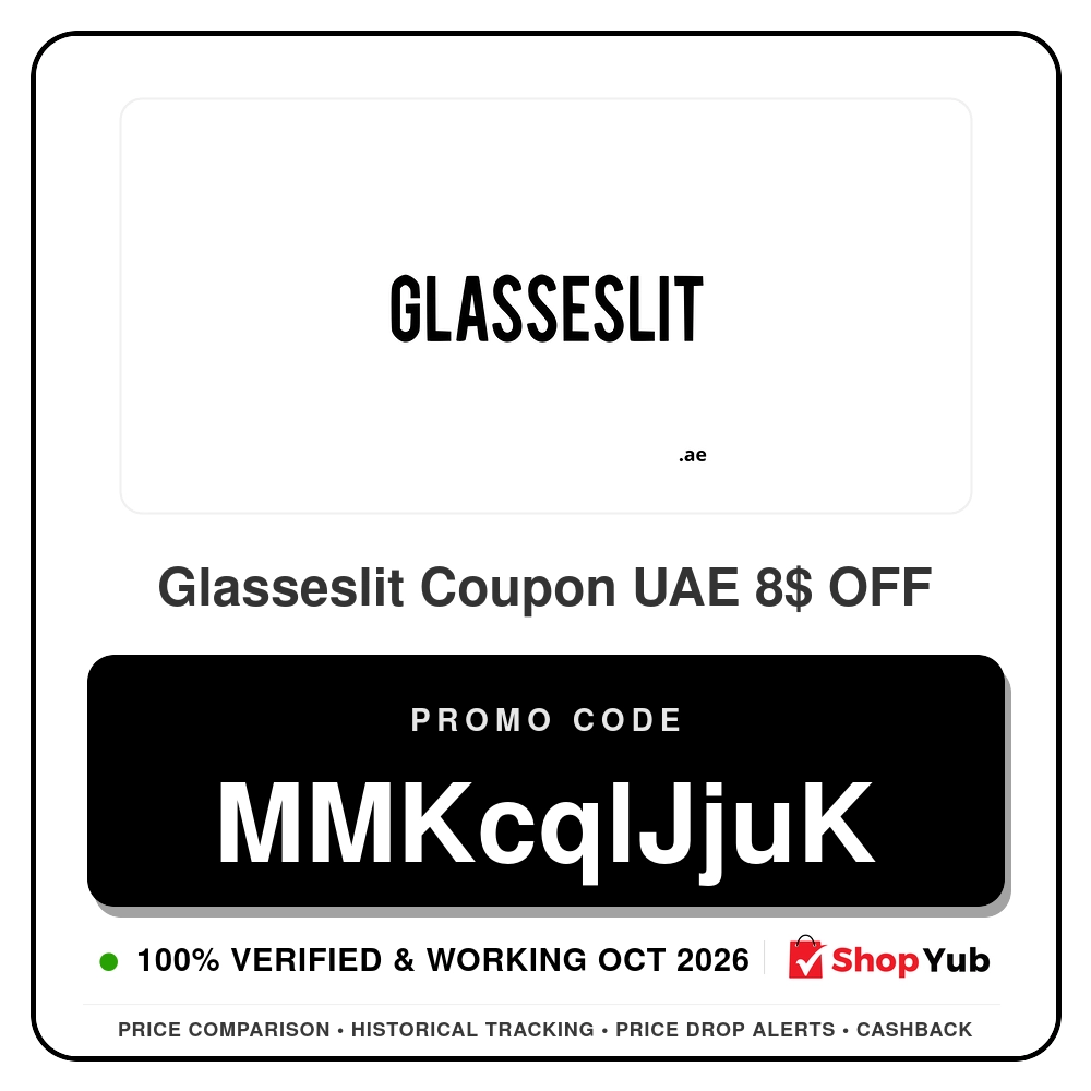 Verified Glasseslit Coupon UAE 8$ OFF - Promo Code: MMKcqlJjuK - 2026