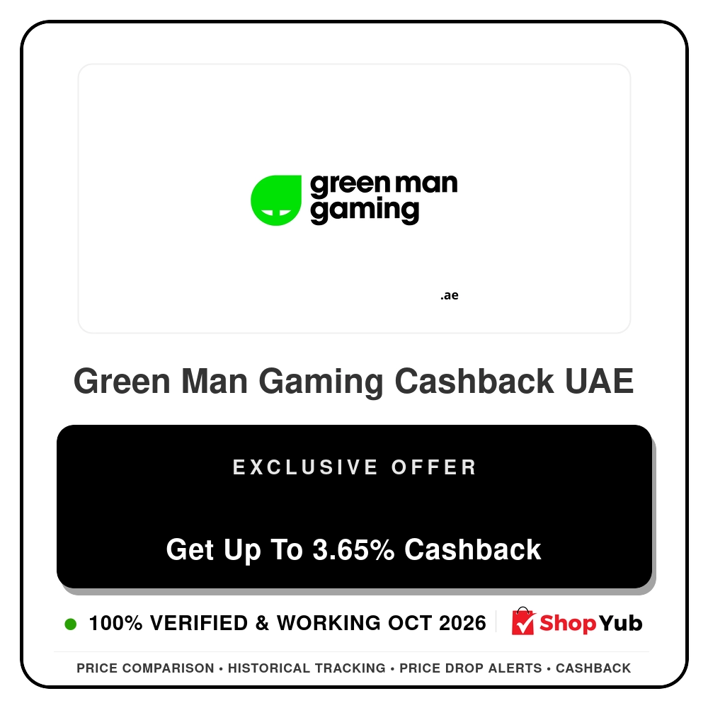 Verified Green Man Gaming Cashback UAE - Exclusive Offer - 2026