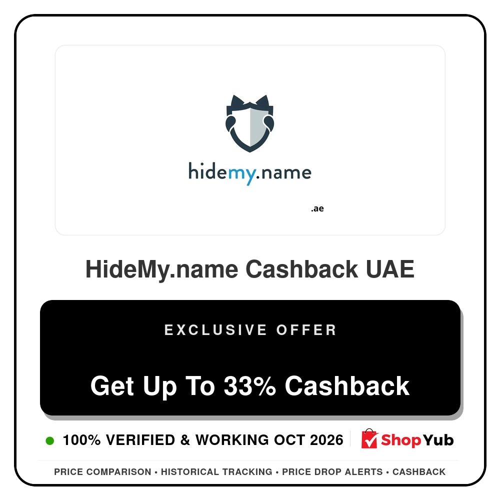 Verified HideMy.name Cashback UAE - Exclusive Offer - 2026