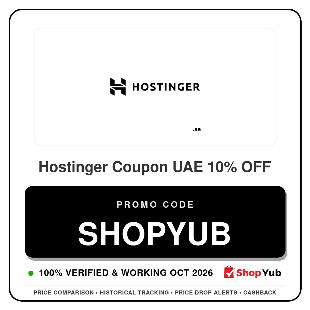 Verified Hostinger Coupon UAE 10% OFF - Promo Code: SHOPYUB - 2026