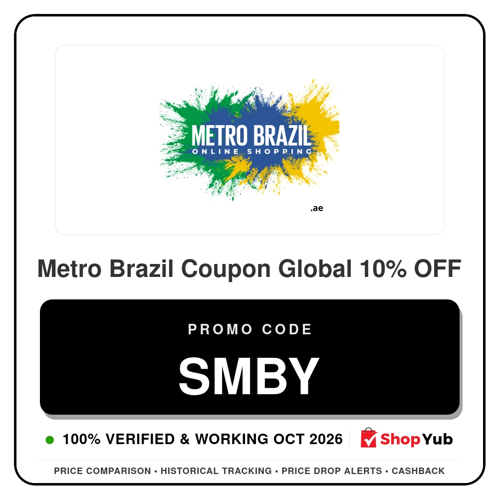 Verified Metro Brazil Coupon Global 10% OFF - Promo Code: SMBY - 2026