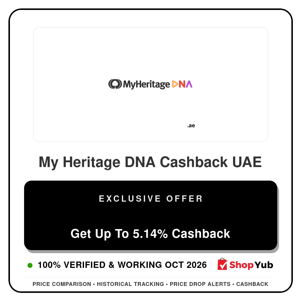 Verified My Heritage DNA Cashback UAE - Exclusive Offer - 2026