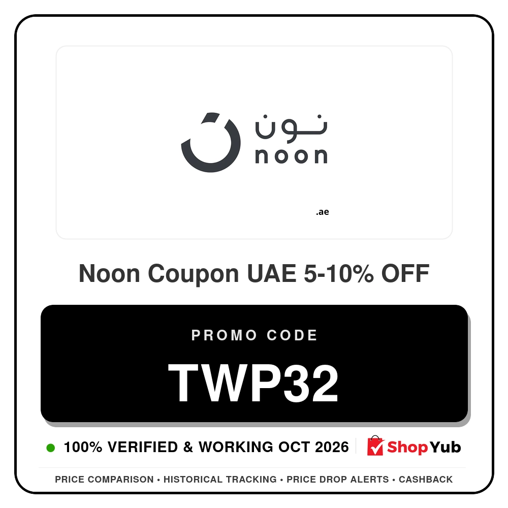 Verified Noon Coupon UAE 5-10% OFF - Promo Code: TWP32 - 2026