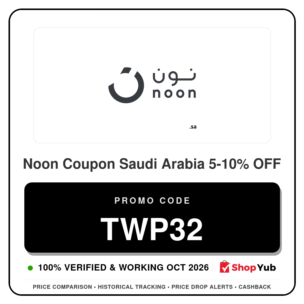 Verified Noon Coupon Saudi Arabia 5-10% OFF - Promo Code: TWP32 - 2026