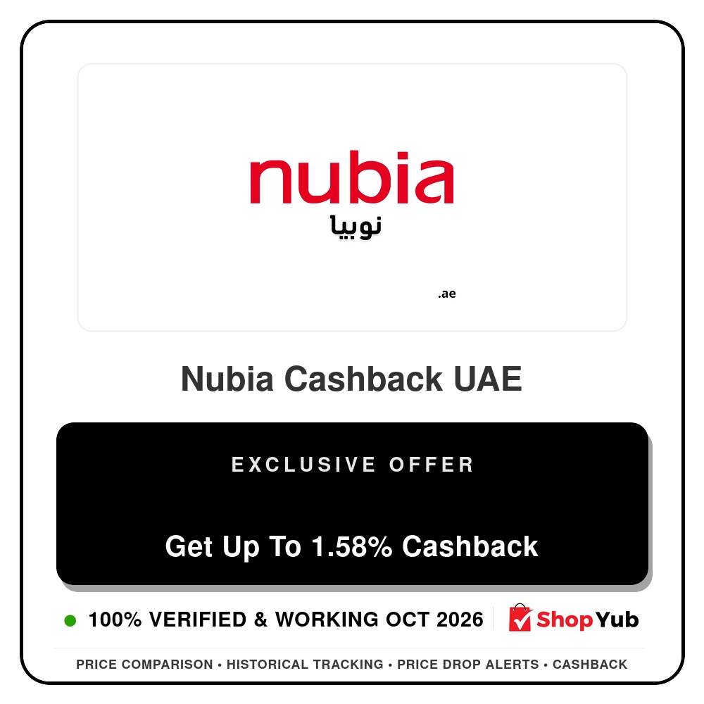 Verified Nubia Cashback UAE - Exclusive Offer - 2026