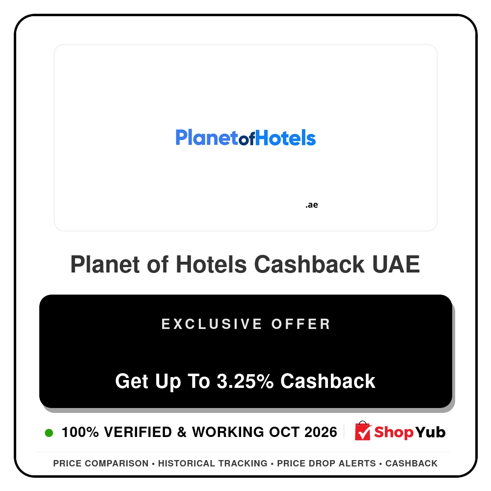 Verified Planet of Hotels Cashback UAE - Exclusive Offer - 2026