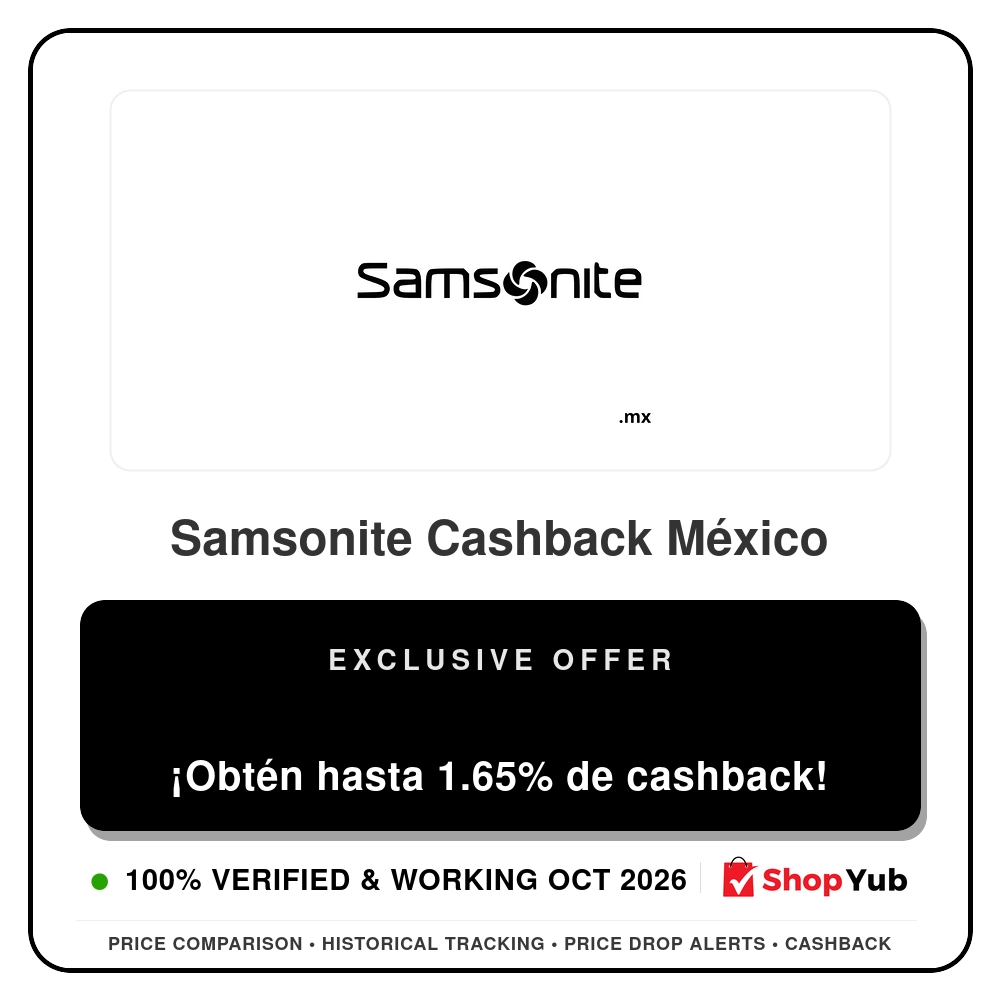 Verified Samsonite Cashback México - Exclusive Offer - 2026