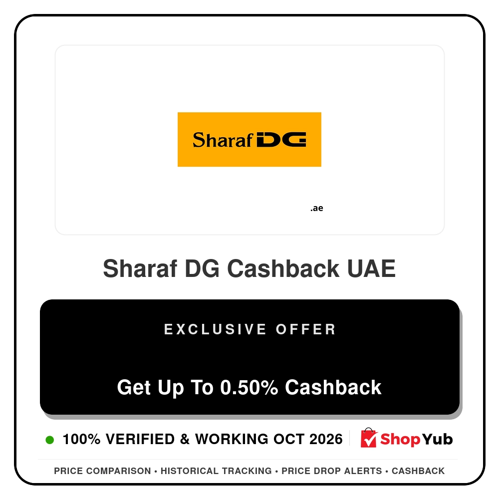 Verified Sharaf DG Cashback UAE - Exclusive Offer - 2026