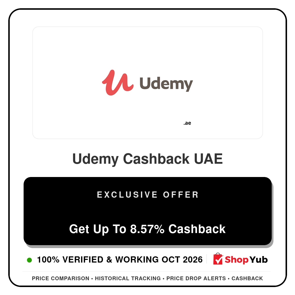 Verified Udemy Cashback UAE - Exclusive Offer - 2026