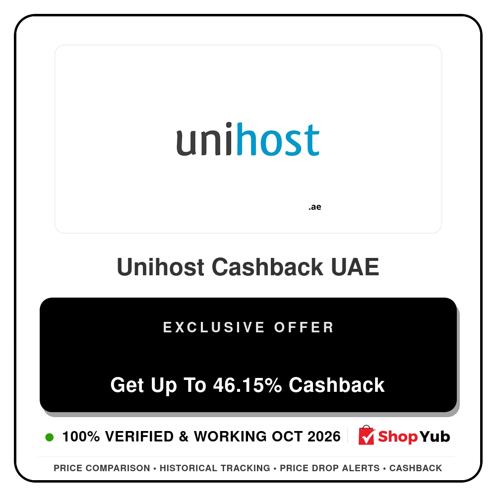 Verified Unihost Cashback UAE - Exclusive Offer - 2026