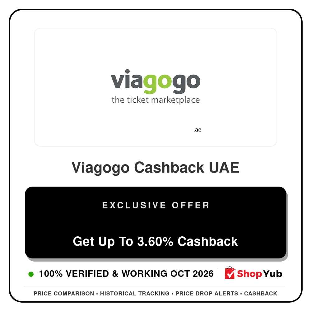 Verified Viagogo Cashback UAE - Exclusive Offer - 2026
