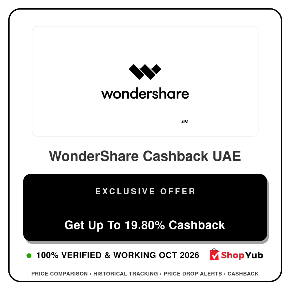 Verified WonderShare Cashback UAE - Exclusive Offer - 2026